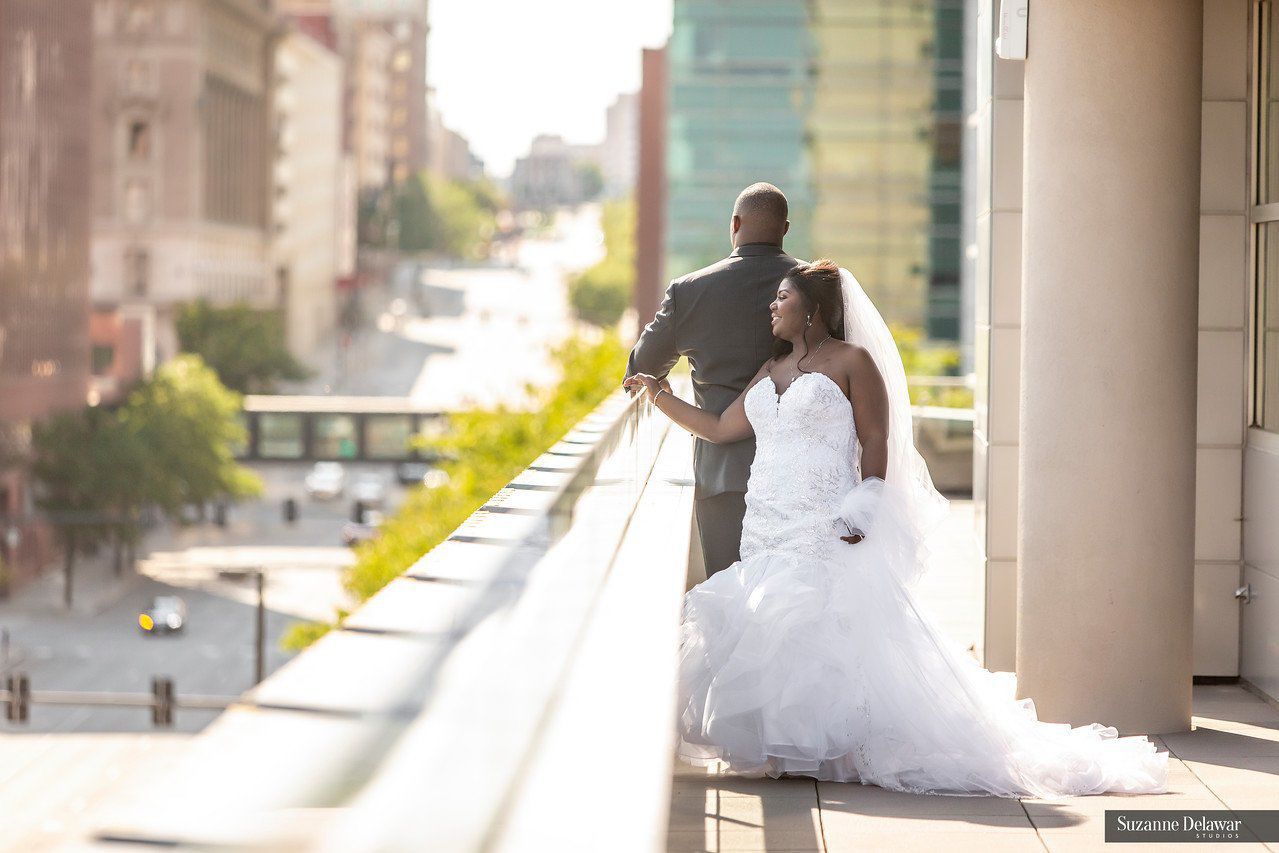 Yolanda and Dwayne downtown